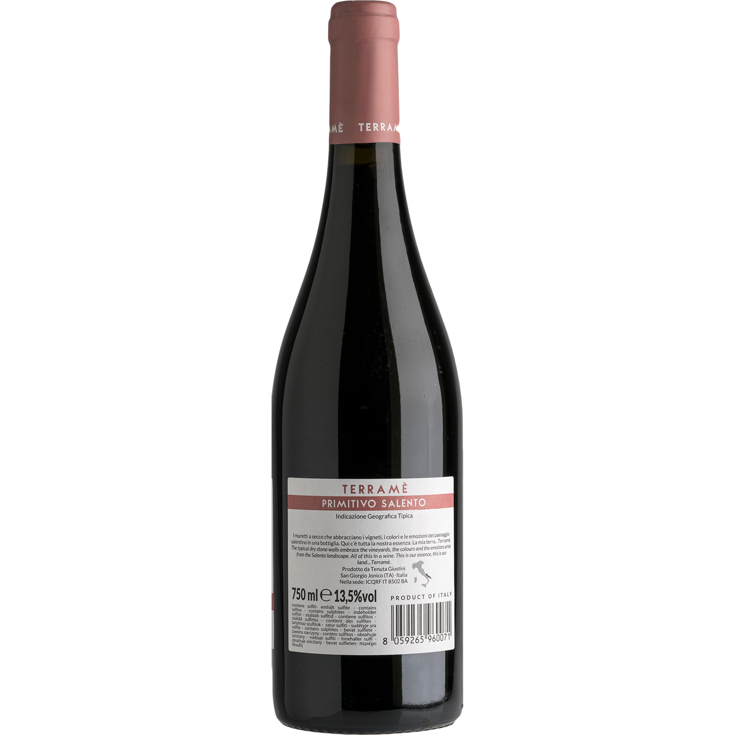 TERRAME Primitivo 2015 (0,75L)